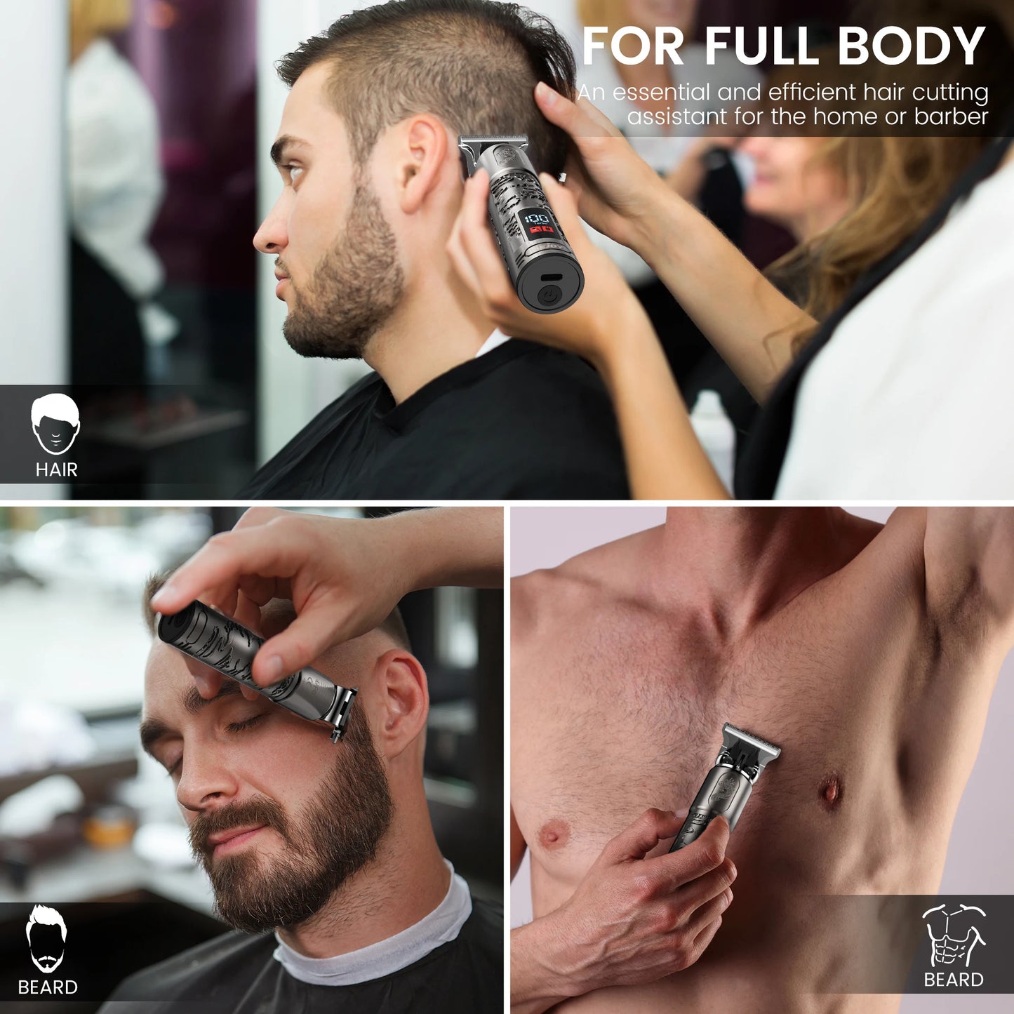SEJOY Electric Shaver for Men – 3D Floating Head, Rechargeable, Wet/Dry, 85 Min Runtime