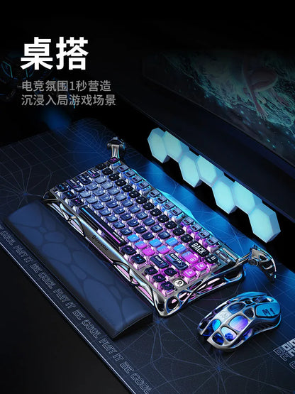 GravaStar K1 Wireless Gaming Keyboard | Tri-Mode BT/2.4GHz/USB | Long Battery | Custom Mechanical | RGB