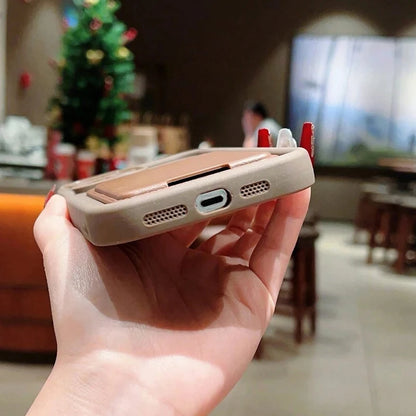 Card Slot Bag Holder Case for Xiaomi Redmi Note 12 11 10 12s 11s 10s Pro 12C 13C 4G Cover for Redmi Note 13 Pro Plus 5G Cases