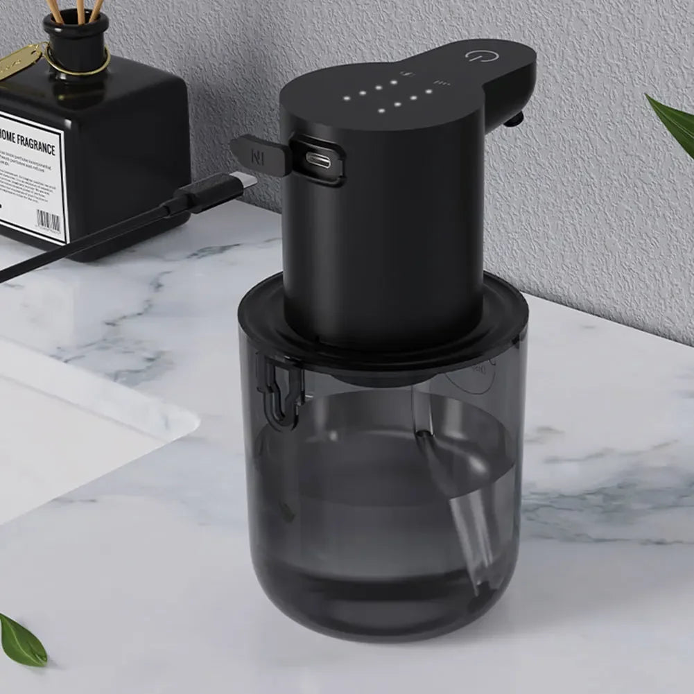 JPNPL Automatic Soap Dispenser – 400ml, 4-Gear Infrared Sensor, Foam & Liquid, IPX5, for Home & Bathroom