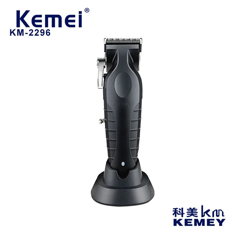 Kemei KM-2296 professional hair clipper spring and plastic parts for replacement, used in personal hair cutting tools.