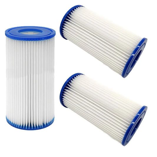 Intex swimming pool filter cartridge Type A, 11x20 cm, for Intex pool pump and vacuum cleaner, R.E.D. Shopping pool filter accessory.