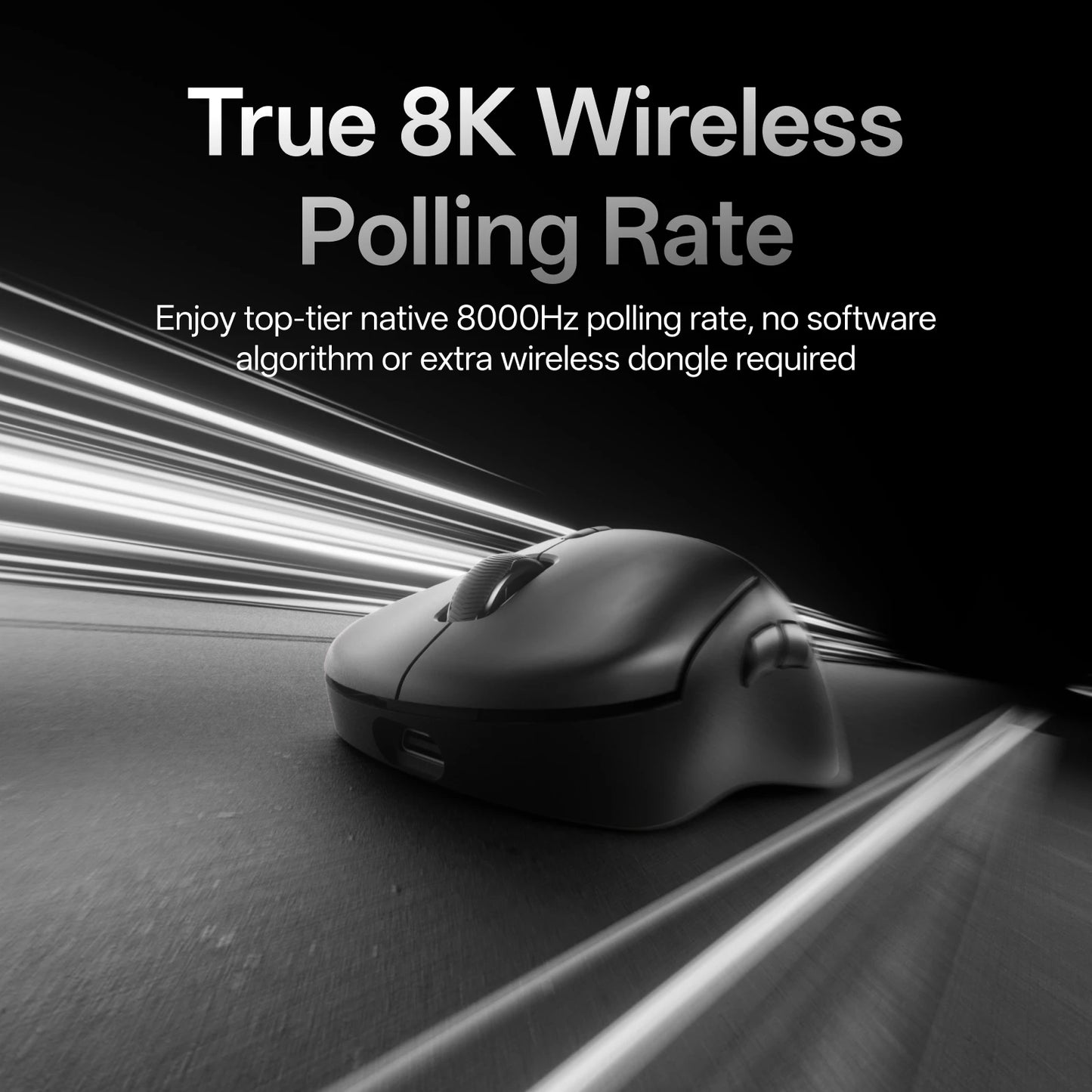 Rapoo VT3 GEN-2 Wireless Gaming Mouse – 53g, 8KHz, 26000DPI, 10 Buttons
