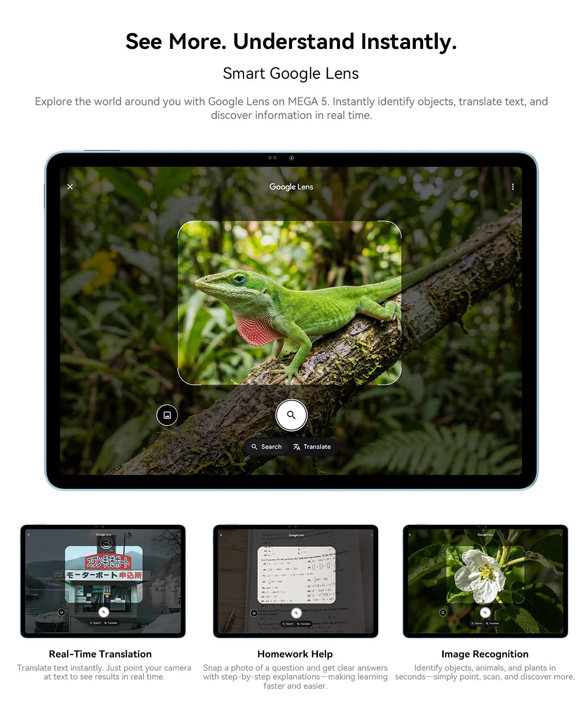 Blackview MEGA 5 Tablet | Android | 12GB+256GB | 4G WiFi | Official Standard