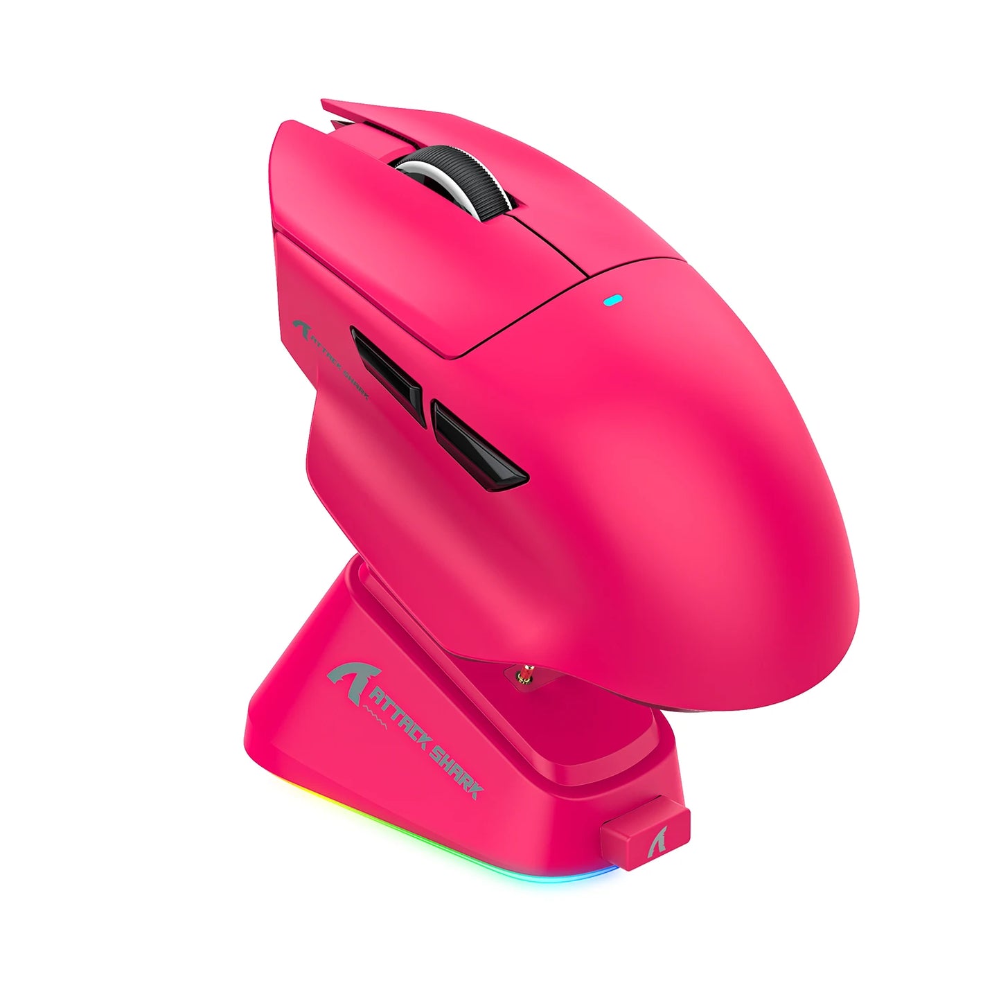 Attack Shark V6 Tri-mode Gaming Mouse – 25000 DPI, RGB, Magnetic Charging, Logitech Dual-Layer Feet