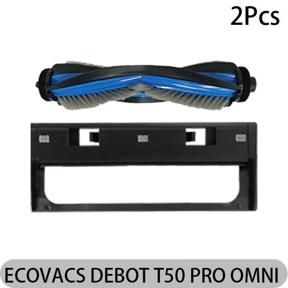 ECOVACS DEEBOT T50 PRO OMNI Replacement Parts | Main Brush, Side Brush, HEPA Filter, Mop, Dust Bag