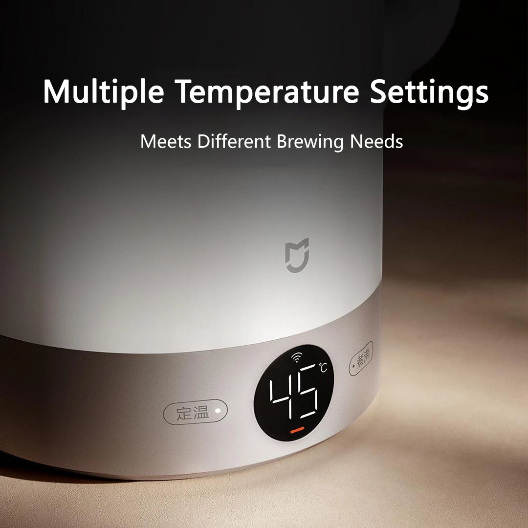 Xiaomi MIJIA Electric Kettle 3 Pro – 2L, 4 Temperature Settings, 24H Heat Preservation | 220V | EU/UK/AU