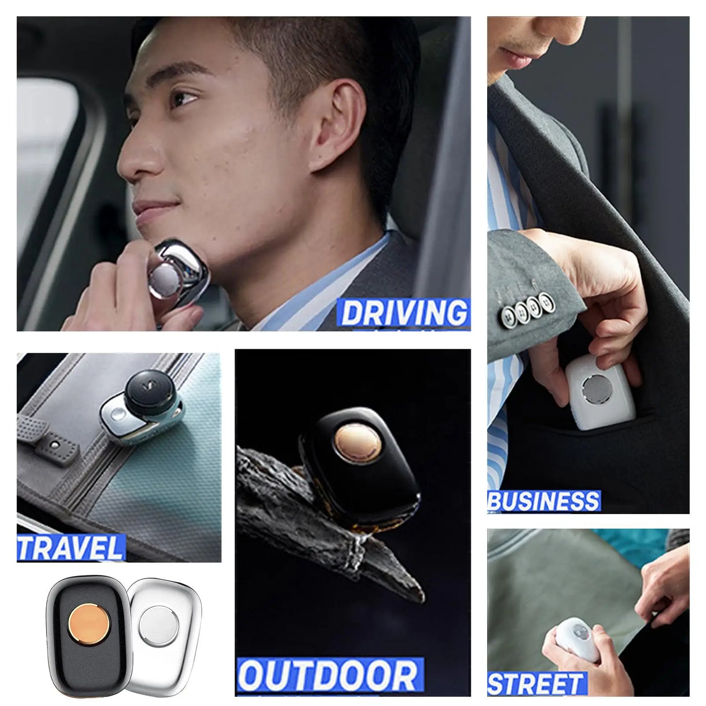 Portable Mini Electric Shaver for Men – USB Rechargeable