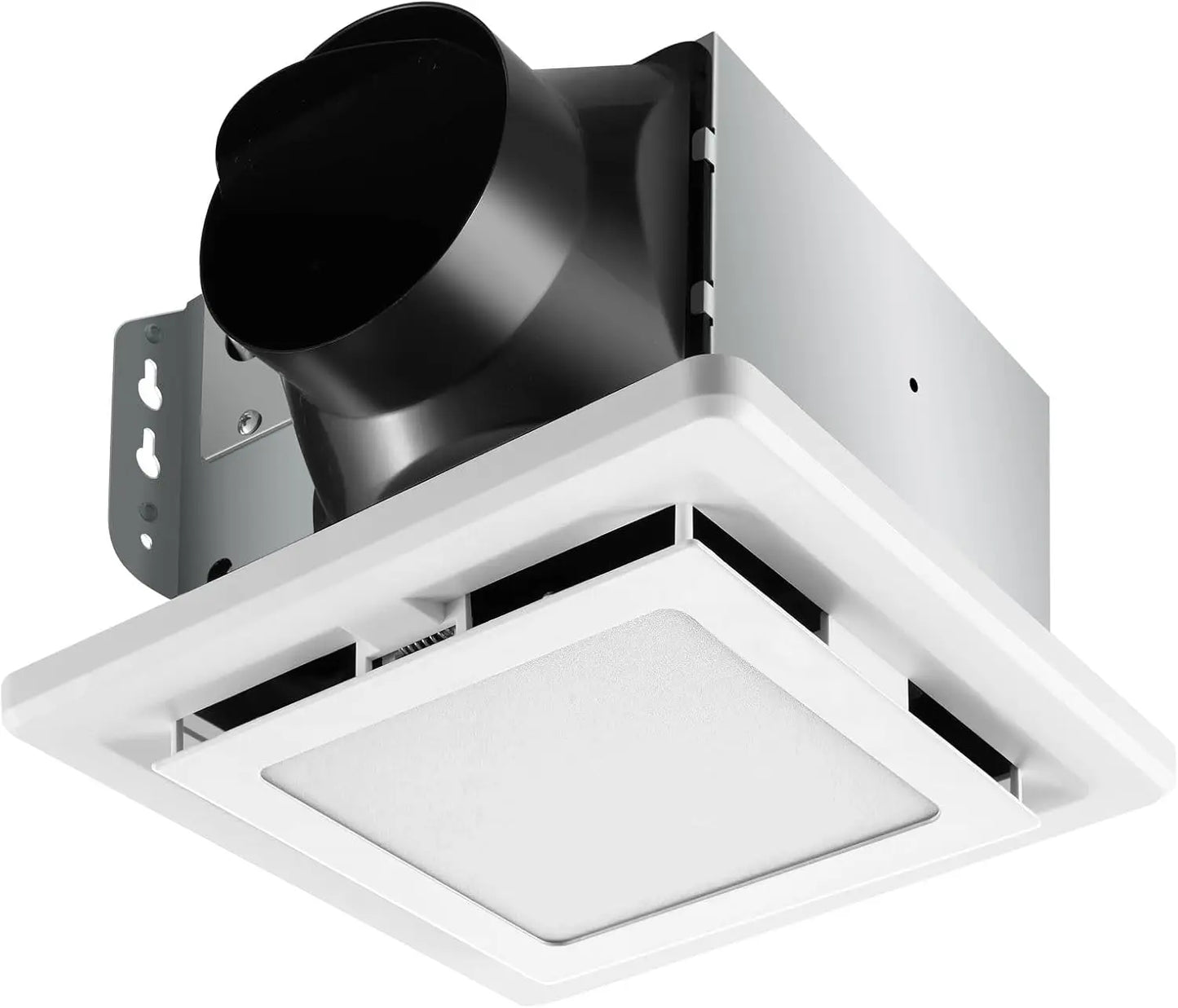 Bathroom Exhaust Fan with LED Light 110 CFM – 3 Color Temps, 1000LM, Ultra Quiet 2.5 Sones
