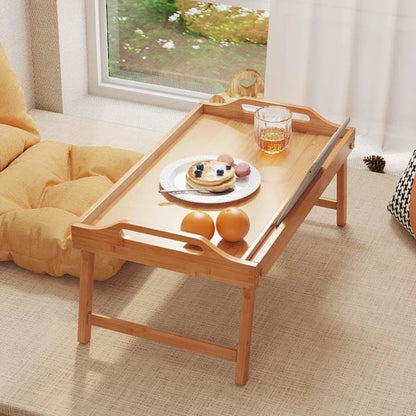Multifunctional Folding Floor Desk – Laptop, Reading, Tea & Breakfast Tray Table