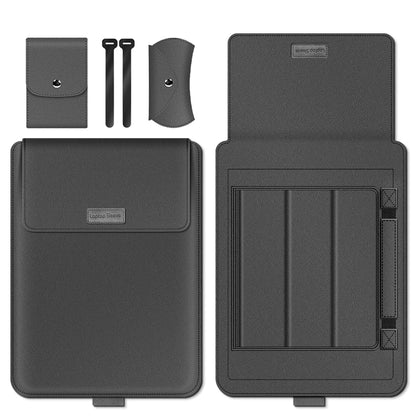 Laptop Sleeve Bag for MacBook Air 13 M4/M3/M2/M1, Pro 13/14/16, Huawei, ASUS, Dell – 11–16", PU Leather