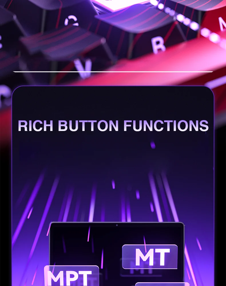 AULA WIN68 HE MAX Magnetic Switch Gaming Keyboard – Rapid Trigger, 8K Polling, RGB, Hotswap
