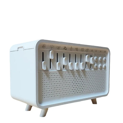 3-in-1 Bluetooth Speaker, White Noise Night Light & Humidifier – 8 Nature Sounds Sleep Machine