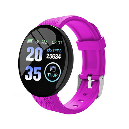 D18 Smart Watch – Waterproof Fitness Tracker with Heart Rate & Sleep Monitor