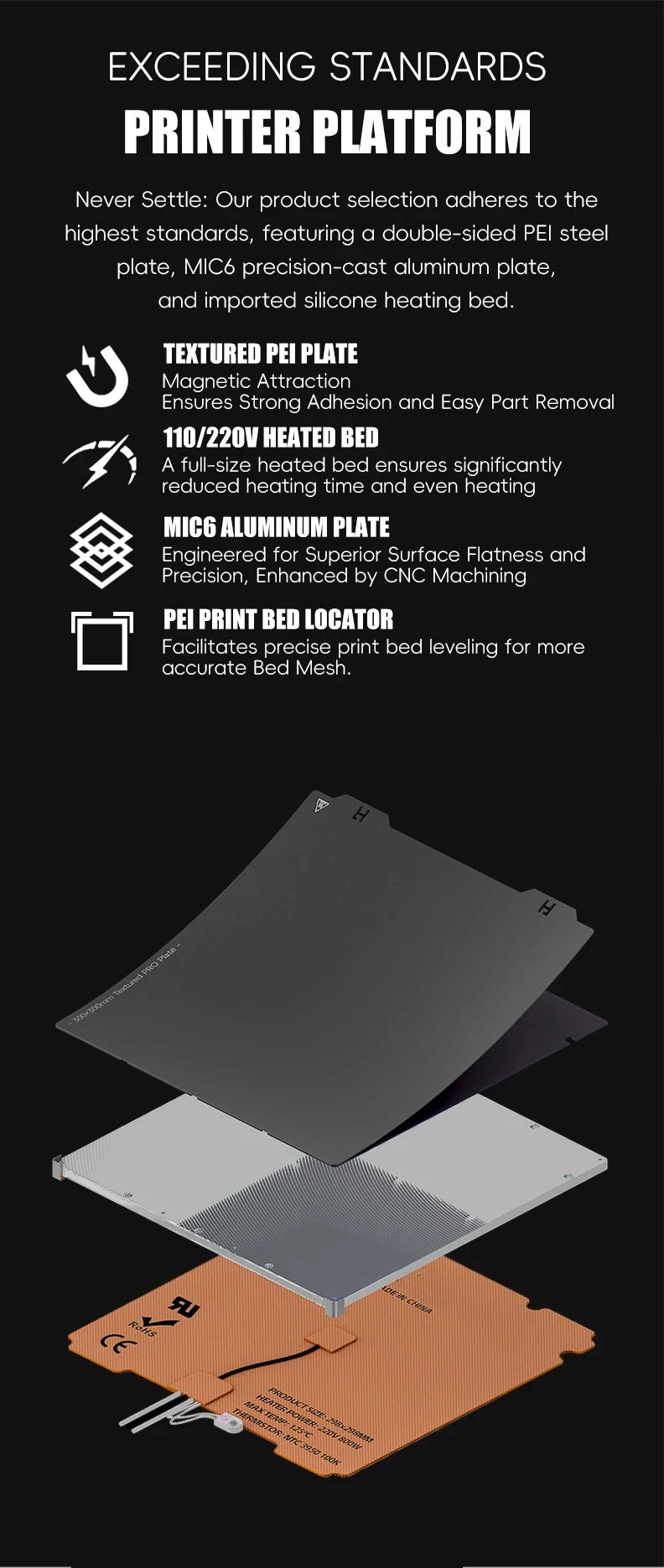 SIBOOR Voron Trident [June] CoreXY 3D Printer – All Siboor Guide Rails, Full Kit