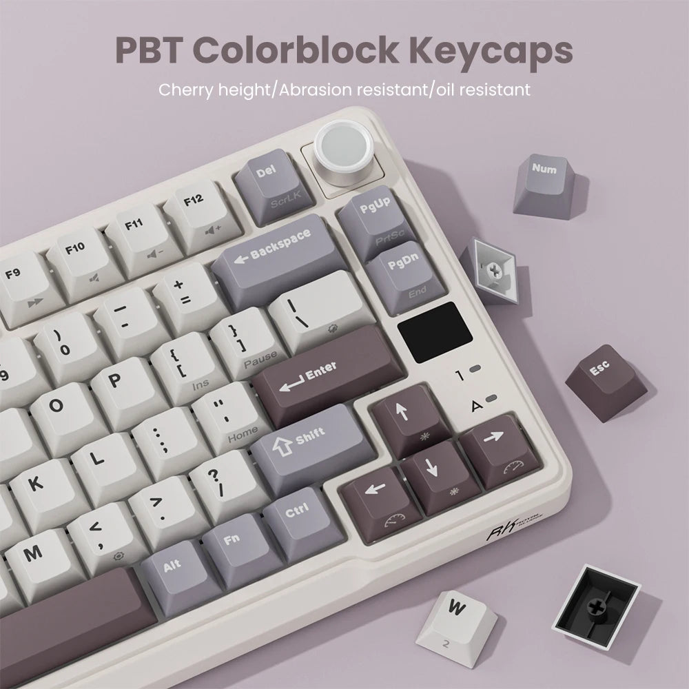 RK ROYAL KLUDGE L98 Left-Handed Mechanical Keyboard – 95%, Gasket, Tri-Mode, RGB, Hot-Swap