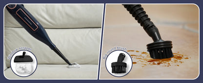 Devoac VM6 Steam Mop 10-in-1 – 1300W Rotating Mop Pad, LED, 330ml Tank, Hardwood & Laminate