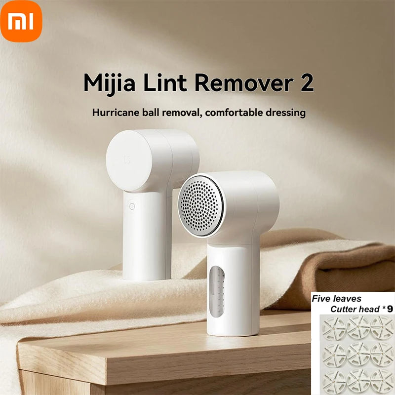 Xiaomi Mijia Lint Remover 2 – Portable Electric Clothes Shaver, 180-Min Battery, USB-C