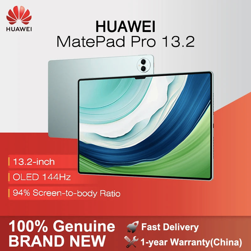HUAWEI MatePad Pro 13.2" – 2.8K OLED 144Hz, WiFi/LTE