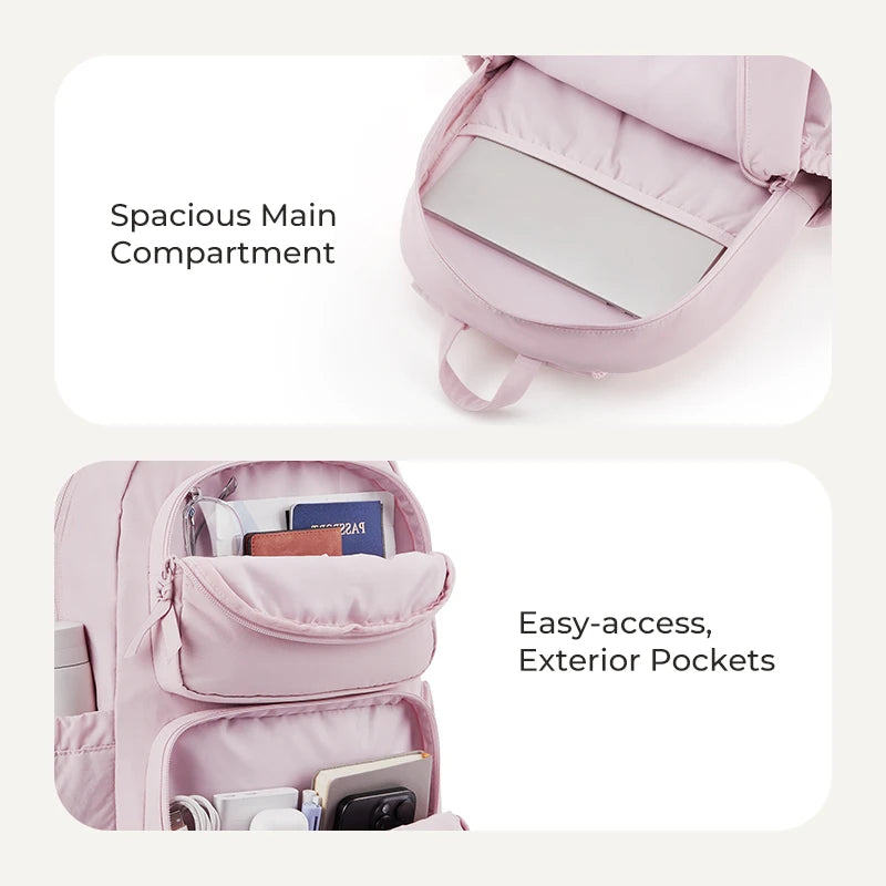 BAGSMART Large Laptop Backpack for Women & Men — Travel & College