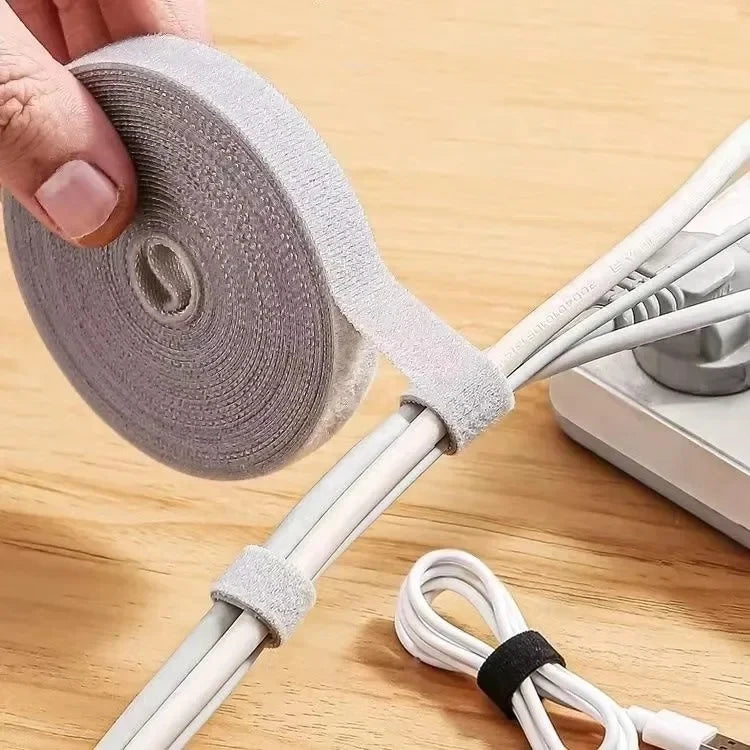 Reusable Nylon Cable Ties – Wire & Cord Management Straps (1M / 3M / 5M)