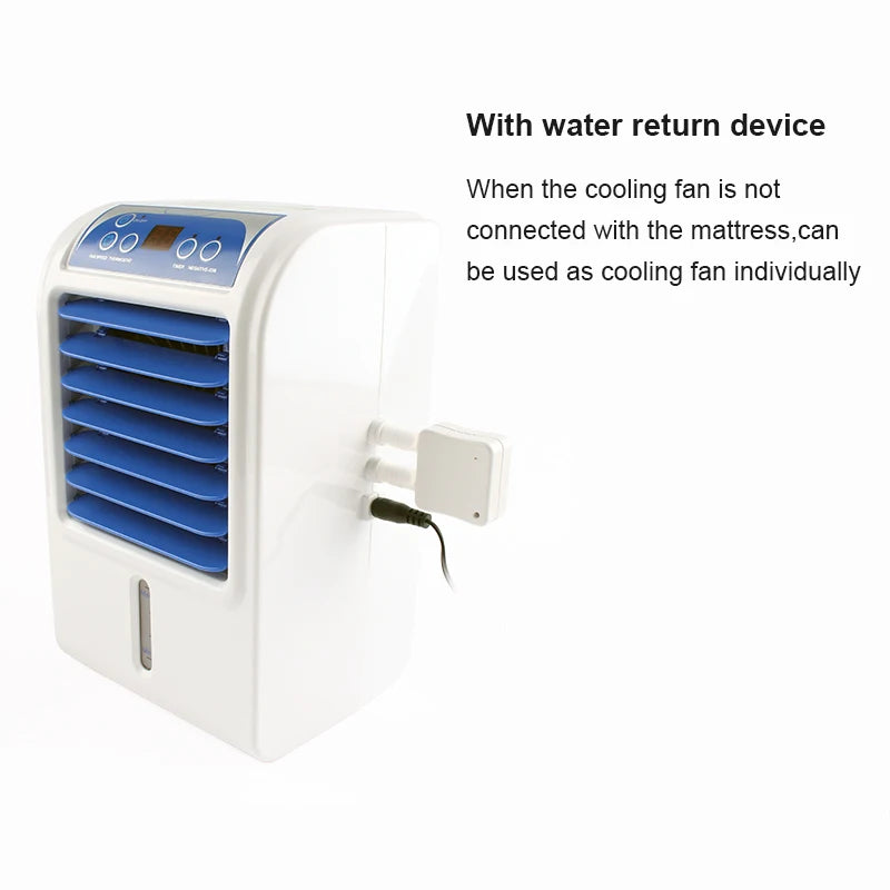 Water Circulation Cooling Bed Pad — Ice Sleeping Mat, Refrigeration Mattress Cooler, EU/US Plug