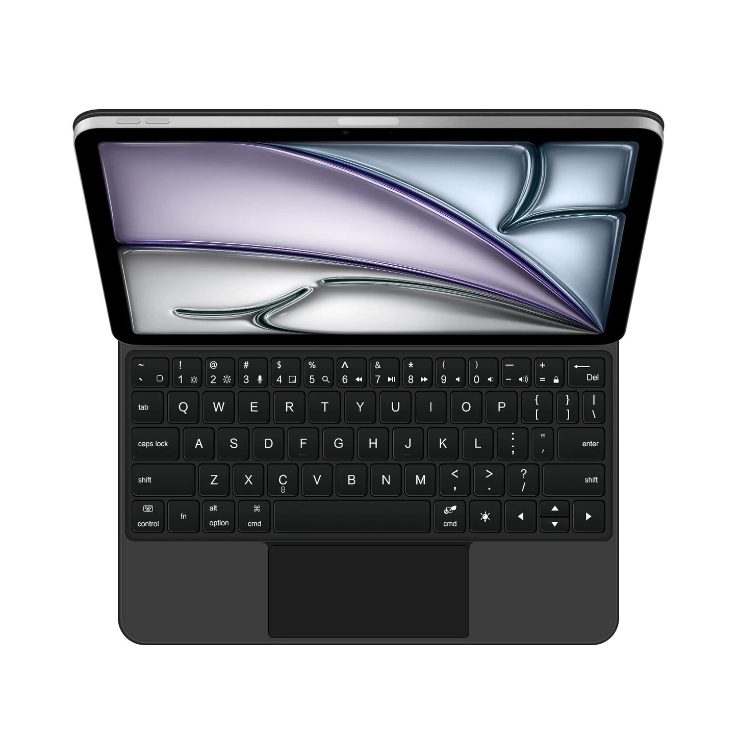 Backlit Magic Keyboard Case for iPad Air 11" M2/M3/M4 2024-2026 – Multi-touch, Smart Folio