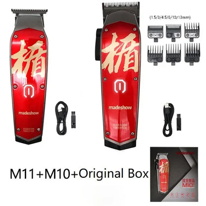 Madeshow M10 Professional Cordless Hair Clipper & Beard Trimmer