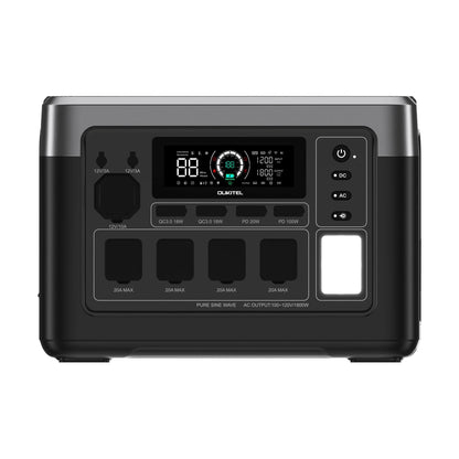 OUKITEL P1000 PLUS Portable Power Station 1800W | 1024Wh LiFePO4 | App Control