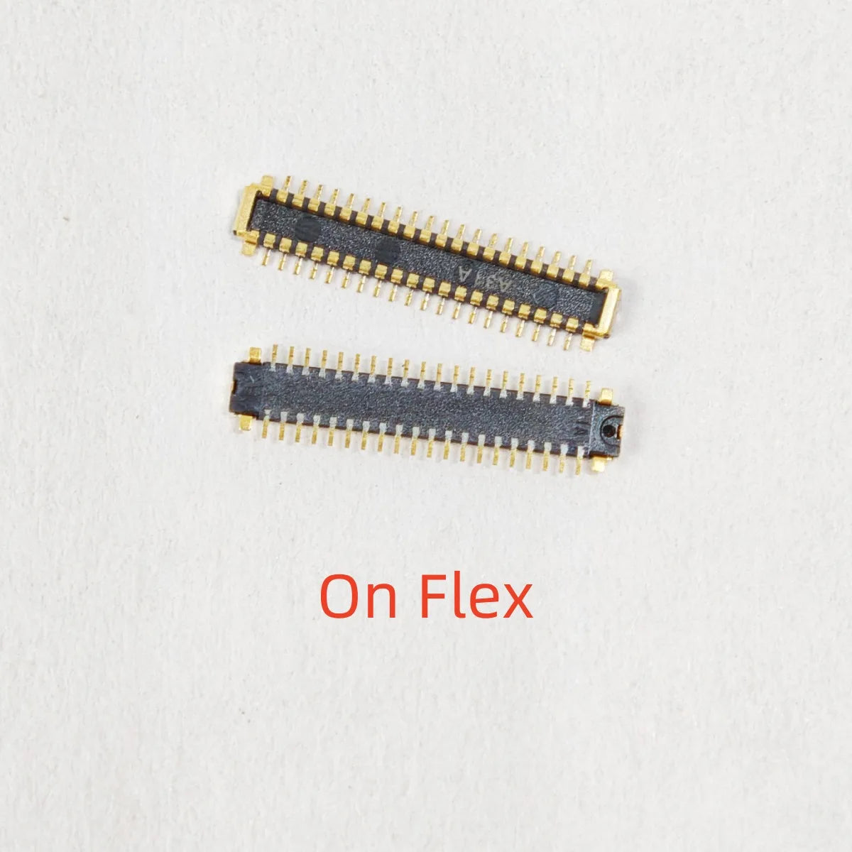 Pack of 10 LCD display FPC connectors for OPPO A15/A15S and Realme C11/C12/C15/Narzo 20/30 smartphones, electronic components.