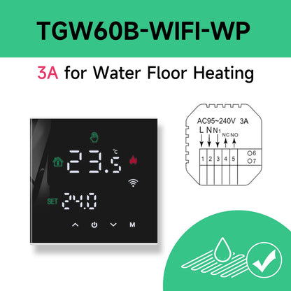 Beok Tuya Smart WiFi Thermostat for Electric & Gas Heating