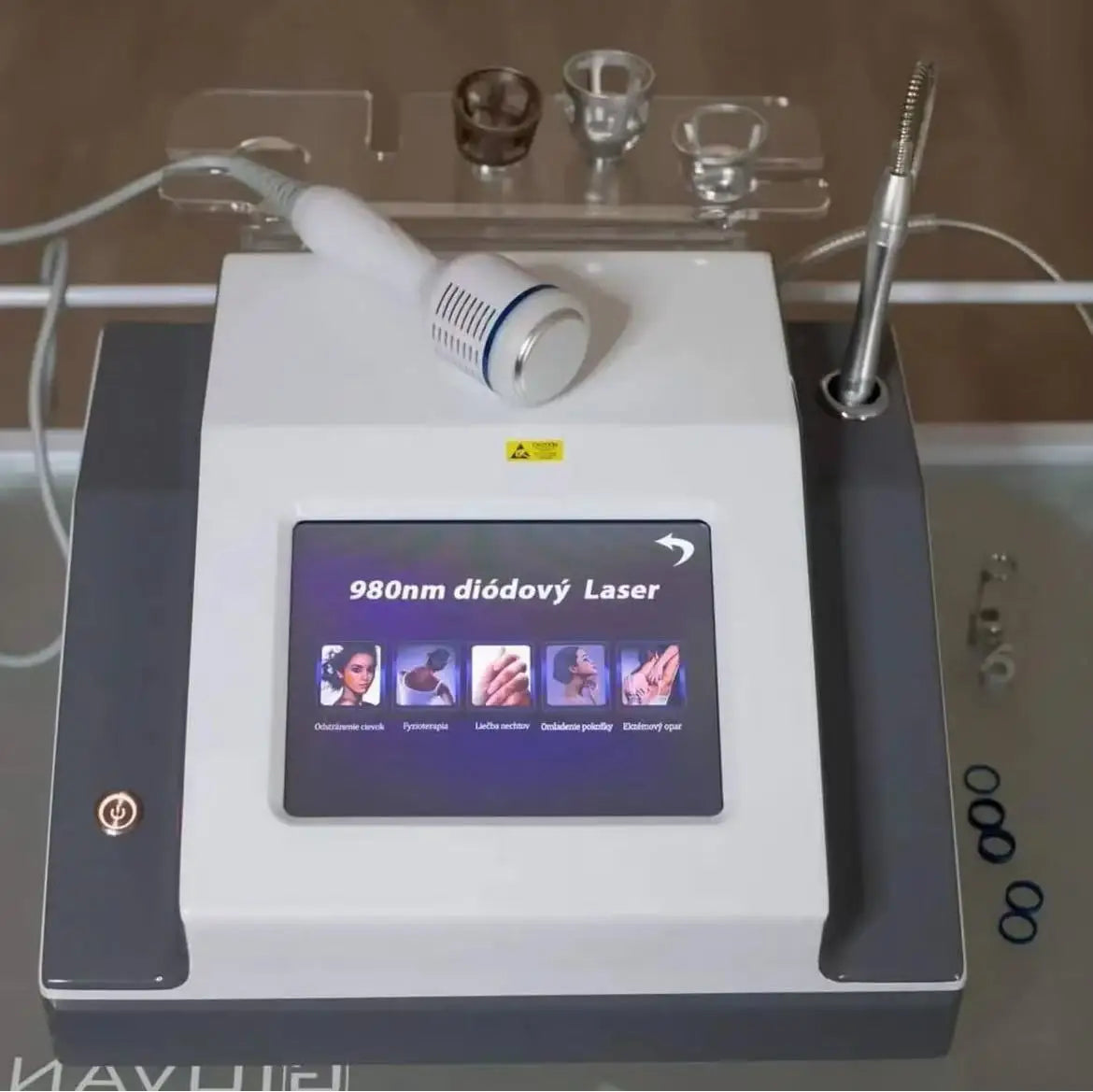 60W 980nm Diode Laser Machine – 6-in-1 Spider Vein & Nail Fungus Removal