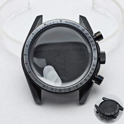 39.7mm Men's Watch Case for VK63 Movement – Metal Case with 20mm Strap Fit & Watch Box