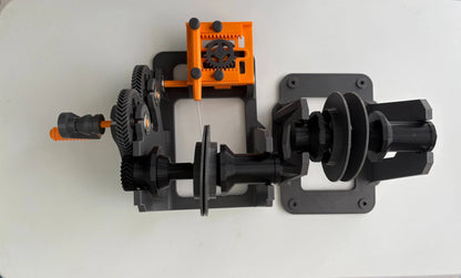 Filament Spool Winder for Bambu Lab P1S / X1 / X1C / P1P Assembled Filament Spool Switcher for Bambu AMS UPGRADED Accessories