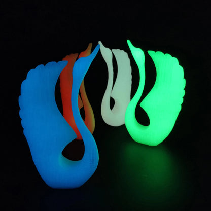 Glow-in-the-Dark PLA Filament – Luminous Purple, Green, Blue & Rainbow, 1.75mm for 3D Printers