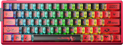 AULA AG60 60% Wired CNC Aluminum Mechanical Gaming Keyboard – 8000Hz Polling, RGB, 61-Key