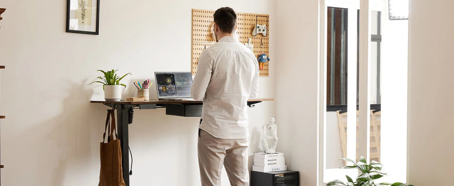JHK Ergonomic Electric Standing Desk | 40"-55", 3 Sizes & 4 Colors