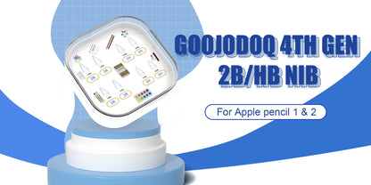 GOOJODOQ Bluetooth Stylus Pen for iPad | Apple Pencil 1 & 2 Compatible | Pro 11/12.9, Air 4/5, 2018–2023 | White / With Cover