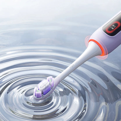 MIJIA Sonic Electric Toothbrush Pro – Smart 4 Modes, LED Screen, Travel Lock, IPX8, Long Battery Life