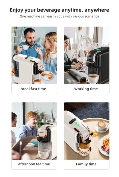 HiBREW H2B Cold & Hot Coffee Maker | 5-in-1 | Nespresso & Dolce Gusto Compatible | EU 220V