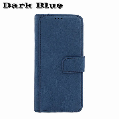 Blackview BV9200 wallet case with stand by R.E.D. Shopping, black leather phone holster cover with card slots and stand feature