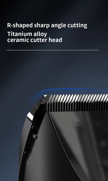 Xiaomi Mijia Wireless Hair Clipper – Titanium Alloy Blade, Men & Kids