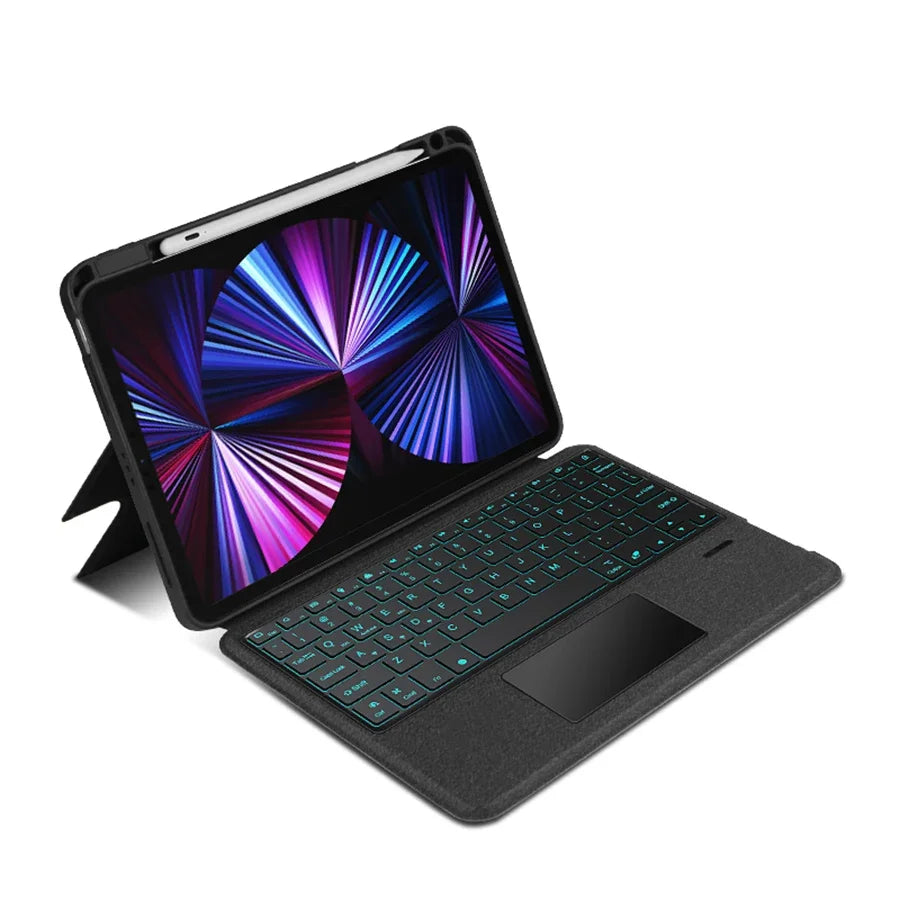 Magic Keyboard Case for iPad – Trackpad, Backlight, Air/Pro/10th-11th Gen