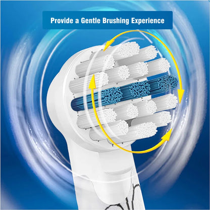Oral-B Compatible Children's Electric Toothbrush Replacement Heads – 4pcs Set | DB4510K D10 D12K D100K Series