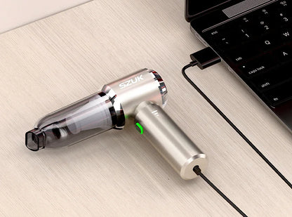 SZUK 18000Pa Mini Wireless Car Vacuum Cleaner – Powerful Portable Handheld Cleaner