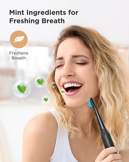 Fairywill FW-507 Electric Sonic Toothbrush – USB Rechargeable, Waterproof, Replacement Heads