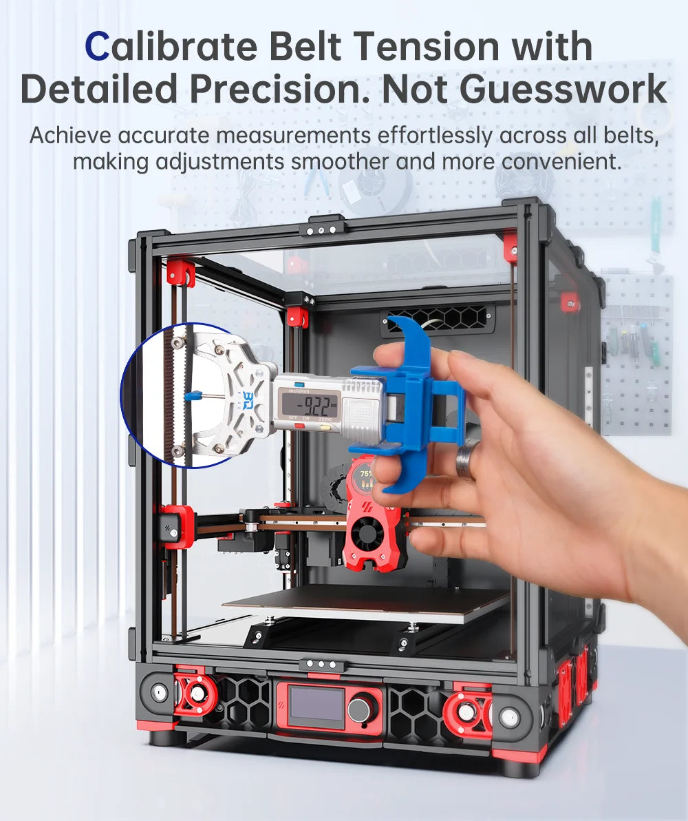 BIGTREETECH Digital Belt Tension Tool – Electronic Tensiometer for Voron, VZBOT, LDO