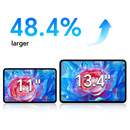 Teclast T65 Tablet – 13.4" 2K 120Hz, Unisoc T7280, 26GB RAM, 8000mAh, 4G LTE, Android 16