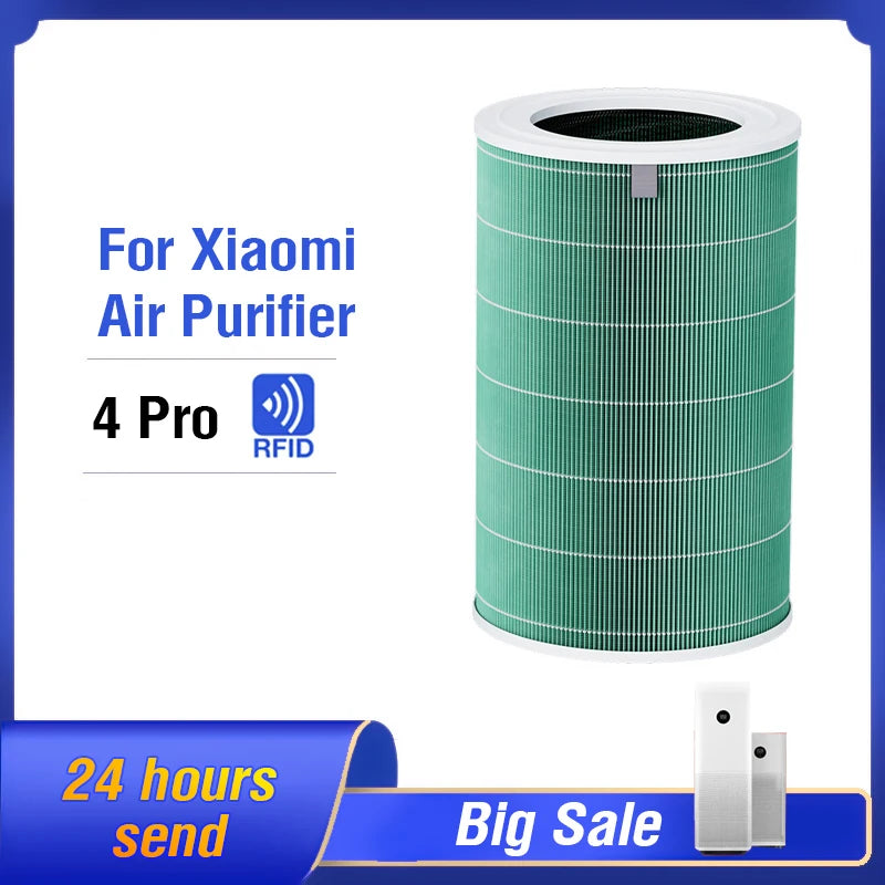Xiaomi Mi Mijia Air Purifier 4 Pro Replacement Filter – Carbon Upgrade & Color Options