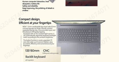 Lenovo ThinkBook 16+ 2025/2026 – AMD Ryzen 7 H 255 / AI 7 H 450, 24/32GB DDR5, 16" 2.5K 120Hz